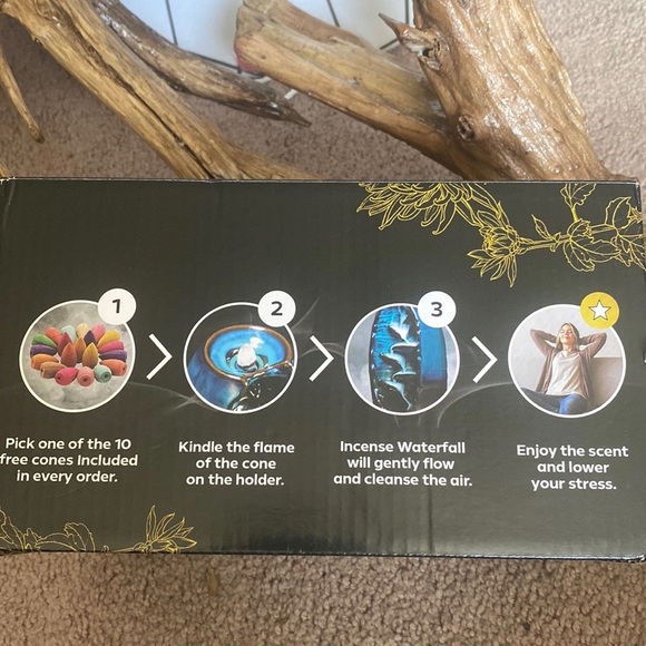 Aromatherapy Incense Waterfall.   NWT - Picture 4 of 8
